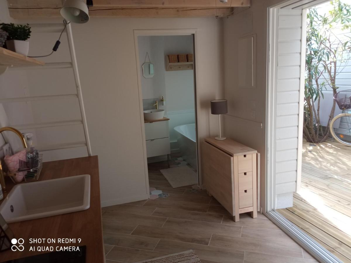 Charmant Logement T2 A 2 Pas De La Mer Гранвил Екстериор снимка