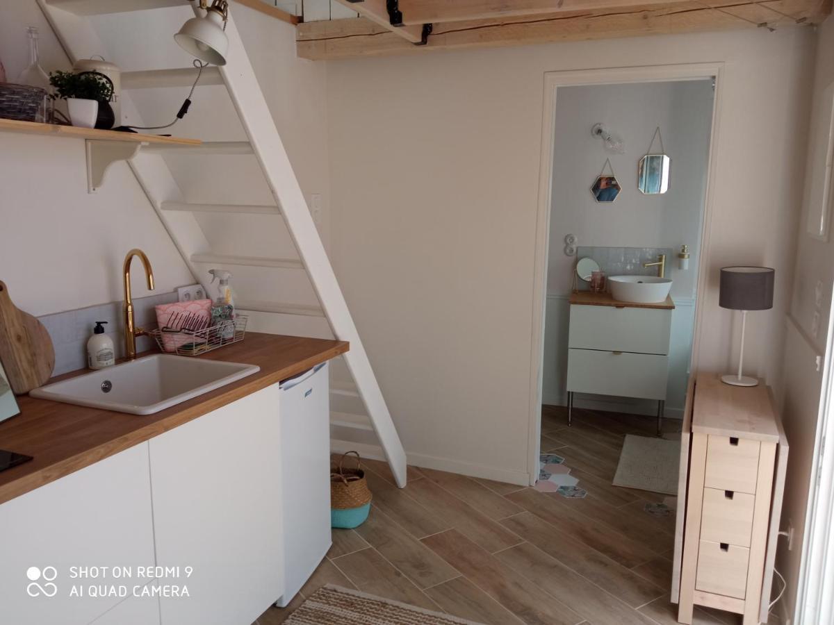 Charmant Logement T2 A 2 Pas De La Mer Гранвил Екстериор снимка