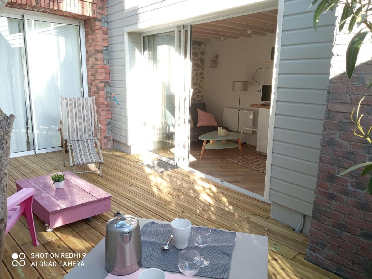 Charmant Logement T2 A 2 Pas De La Mer Гранвил Екстериор снимка